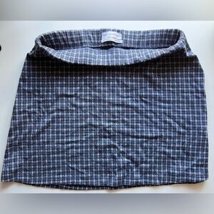 Urban Outfitters Blue and Gray Plaid Skirt
